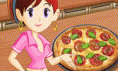 Culinária da Sara: Pizza Tricolor